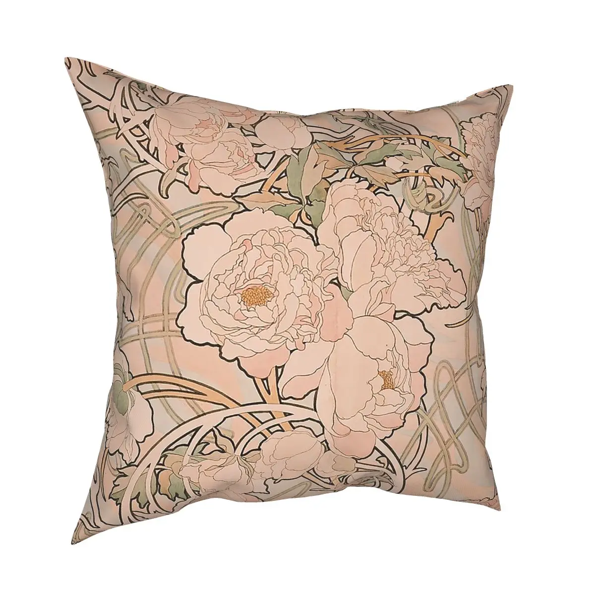Наволочка Alphonse с изображением Марии мухи персикового пиона украшение наволочка