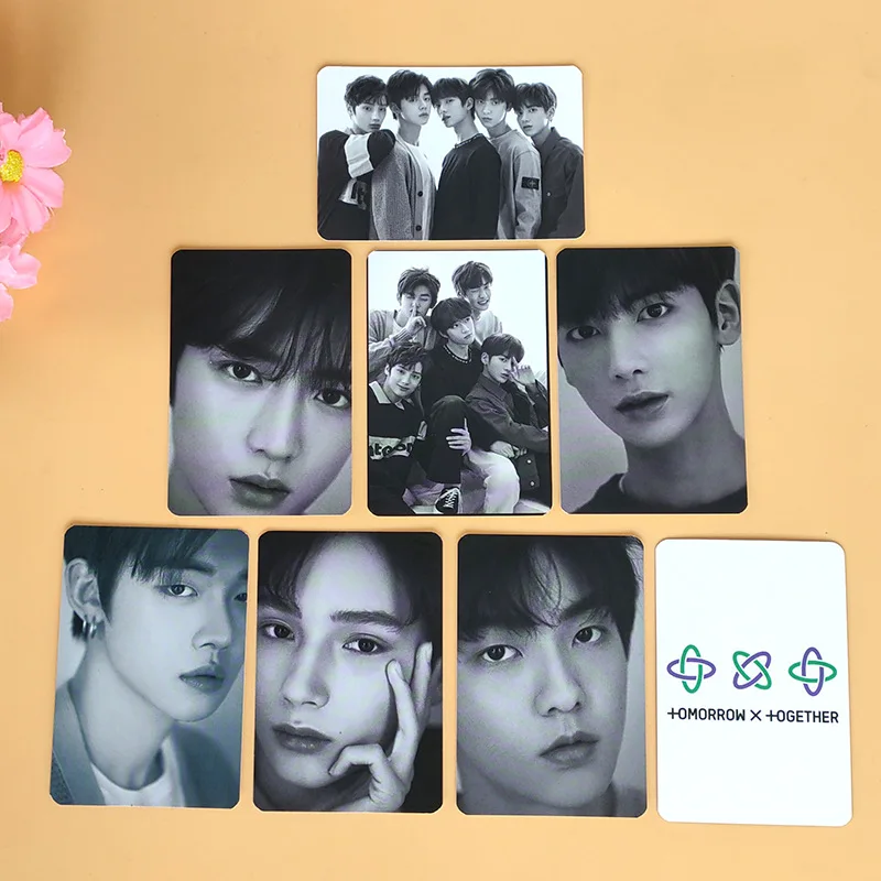 

8 Pcs/set TXT New Album The Dream Chapter ETERNITY Postcard HUENINGKAI YEONJUN BEOMGYU SOOBIN TAEHYUN Stationery Set Accessories