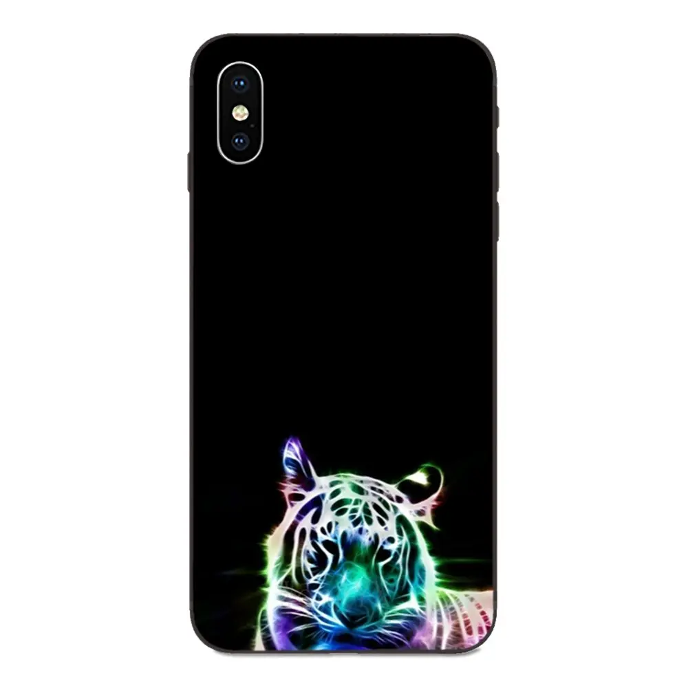 Искусство красочные тигровые огни Горячая Распродажа модный тонкий ПК сотовый