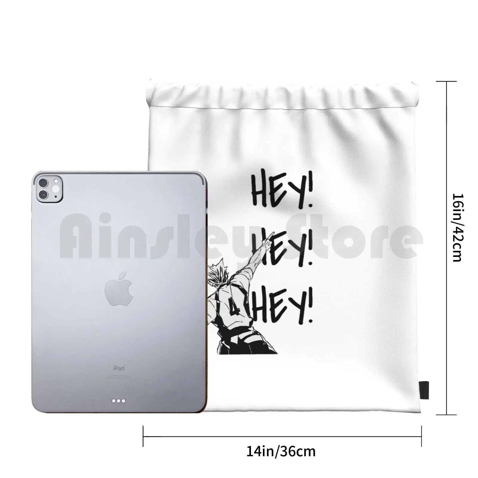 Bokuto Fukudorani's Ace Hey рюкзак на шнурке сумка для верховой езды альпинизма