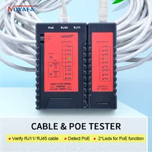 NF 468PF тестеры непрерывности кабеля тестер POE проверка RJ11 и RJ45