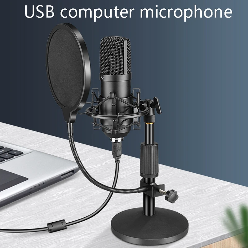 Настольный микрофон с подставкой 192 кГц/24 бит | Электроника