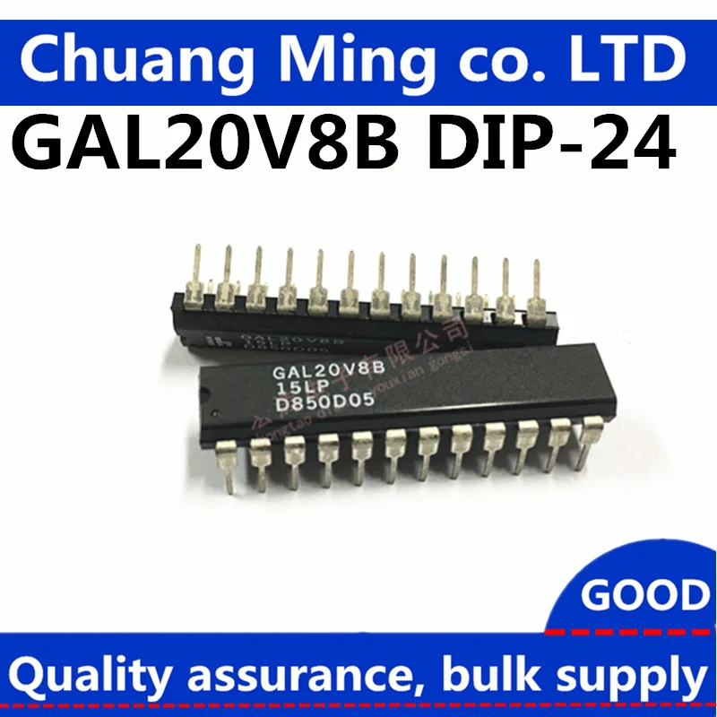 10pcs/lots GAL20V8B-15LP GAL20V8B-25LP GAL20V8B-15LPN GAL20V8B-25LPN GAL20V8B DIP-24 In Stock