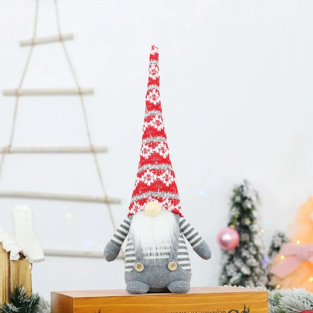 

Christmas decorations European and American style faceless old man doll forest old man doll Christmas ornaments