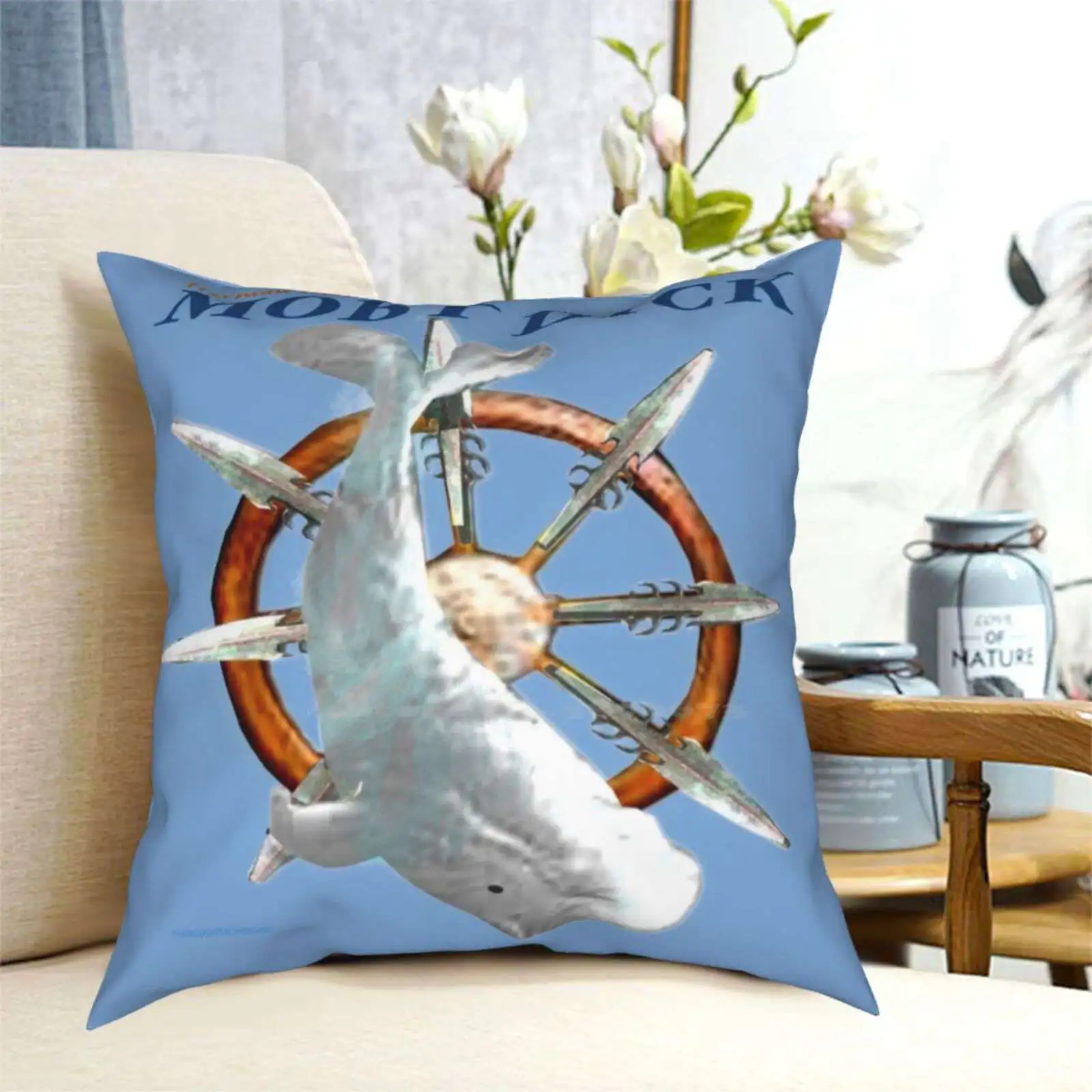 Наволочка для подушки Moby члена искусственная кожа наволочка Melville литература