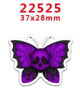 22525 30 шт hollaween характер плоское украшение из смолы PR 22462 - Color: 22525