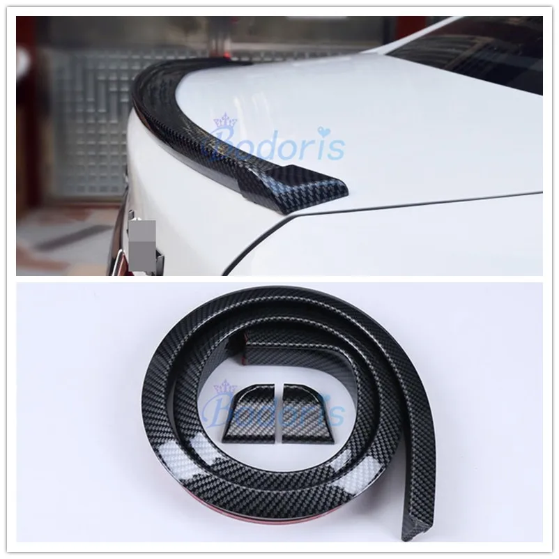 1 5 м универсальный спойлер из углеродного волокна DIY для Mercedes Benz A B E CLA Class W176 W177 C117