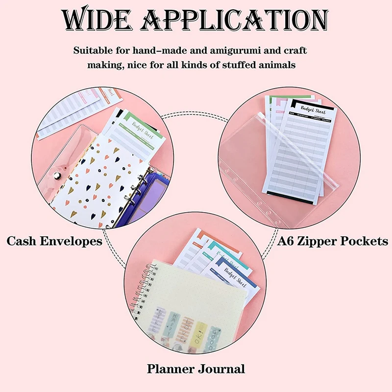 

60 Pieces Expense Tracker Sheets Budget Trackers Paper Fit Budget Envelopes Banknote Envelope Budget for Personal