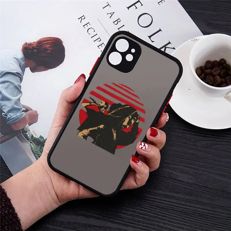 miyagi andy panda accessories phone case matte transparent for iphone 11 12 13 7 8 plus mini x xs xr pro max cover free global shipping
