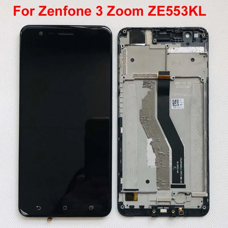 ЖК дисплей с дигитайзером сенсорного экрана Oled 5 дюйма для ASUS Zenfone 3 Zoom ZE553KL экран S