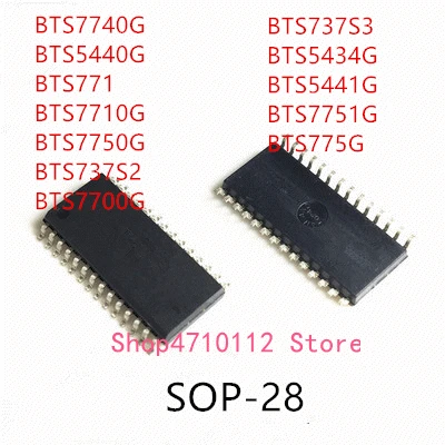 10PCS BTS7740G BTS5440G BTS771 BTS7710G BTS7750G BTS737S2 BTS7700G BTS737S3 BTS5434G BTS5441G BTS7751G BTS775G IC