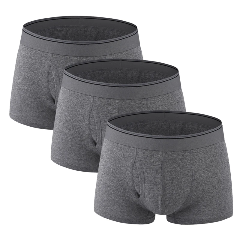 EU Size 3pcs/lot Summer Men Underwear Soft Cotton Breathable Sexy Youth Boxer Ventilate Shorts Solid Underpants Panties | Мужская одежда