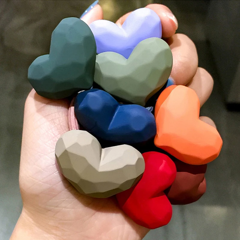 1 шт. женская модная лента для волос в форме сердца украшение девушек конский