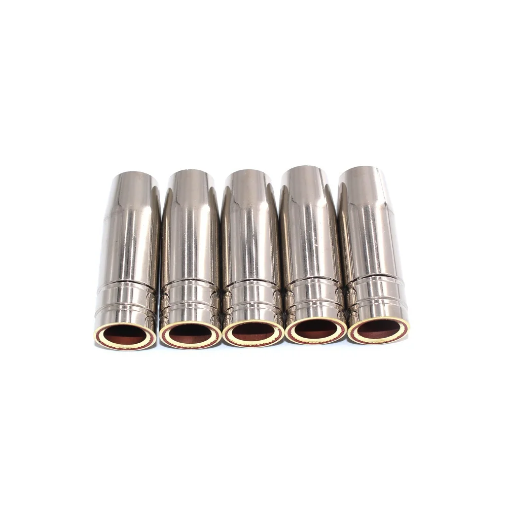 

FREE SHIPPING 15AK Torch 5pcs Welding Nozzle MIG Torch MAG Welding Gun Consumable Contact Tip Shield Cups