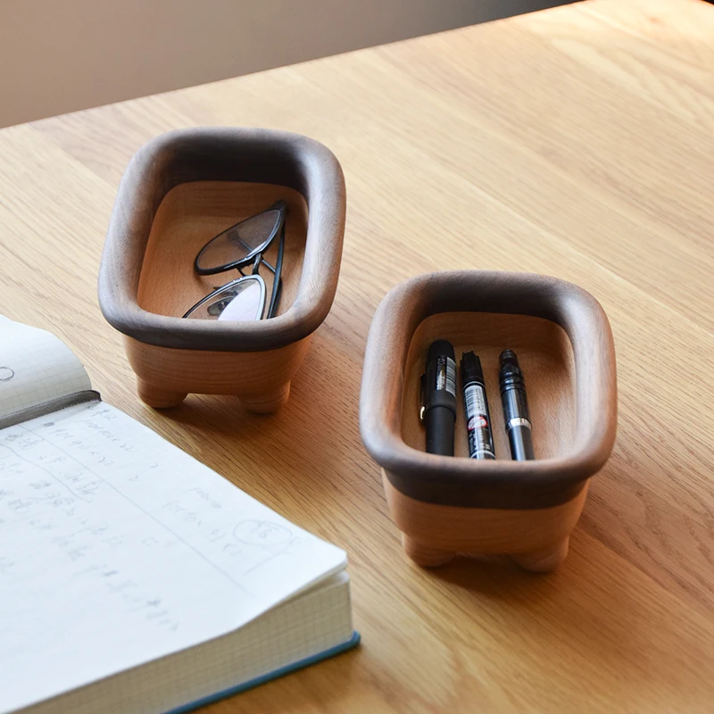 

Bathtub Storage Box Solid Wood Decorative Ornaments