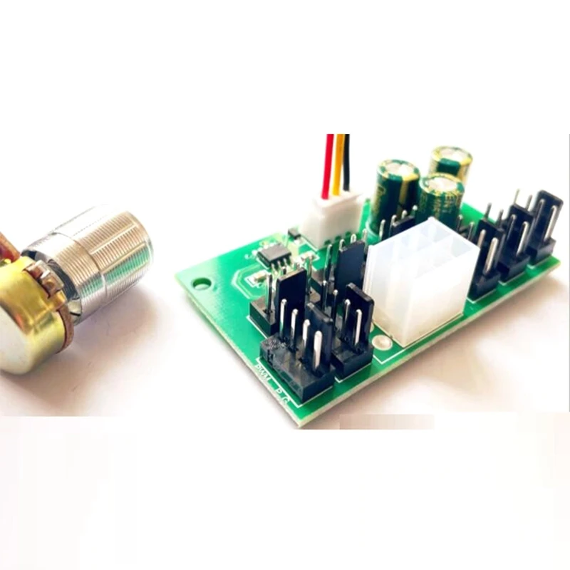 Чехол для компьютера контроллер скорости вентилятора 8-канальный концентратор
