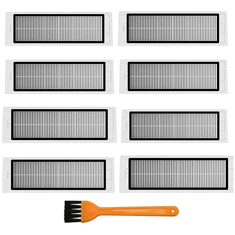 

HAEGER 8Pcs Hepa Filter Accessories Kit For Xiaomi Roborock S4 S5 S6 E4 E20 E25 E35 S50 Robotic Vacuum Cleaner Parts