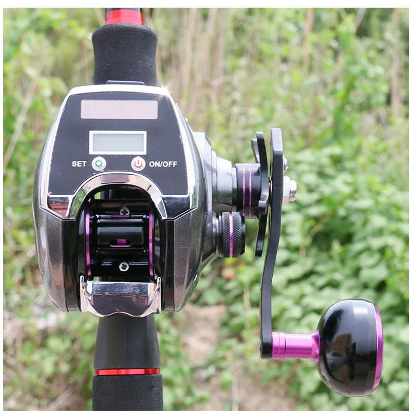 

DEUKIO Solar Powered Fishing Reel Rechargeable Digital Display High Quality Baitcasting Reel Professional Spinning Fishing Reel