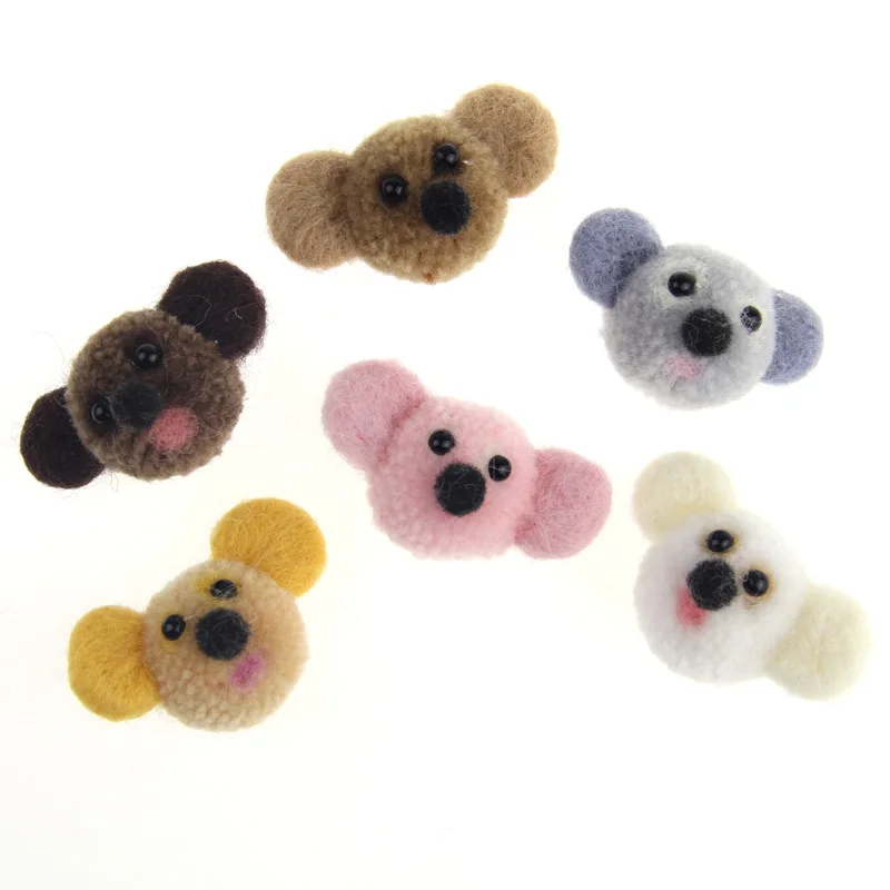 12 шт ручной работы шерсть войлок пом коала иглы Войлок Мультфильмы для DIY модные