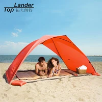 portable beach tent cabana sun shade canopy fishing shelter tents awning sunshade strandtent summer uv beach umbrella tent