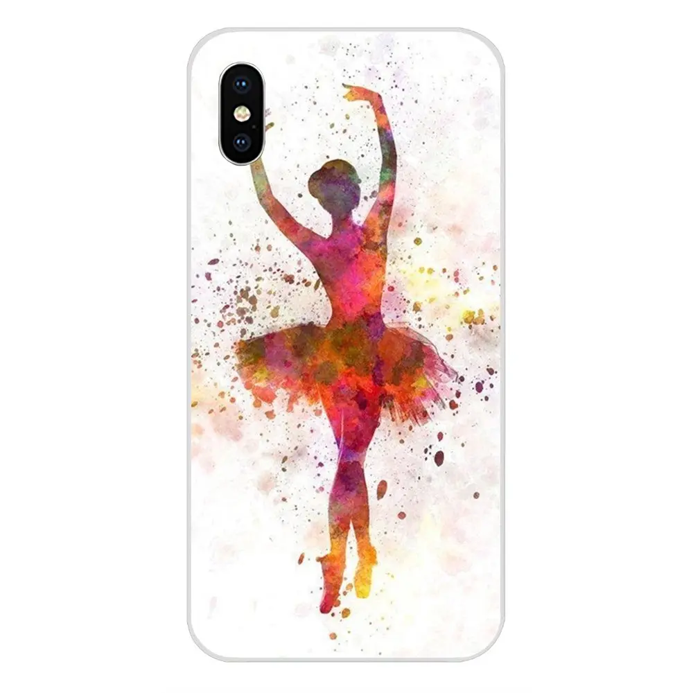 Балетные костюмы для танцев девочек с рисунком из мультфильма Huawei NOVA 2 V20 Y3II Y5 Y5II Y6