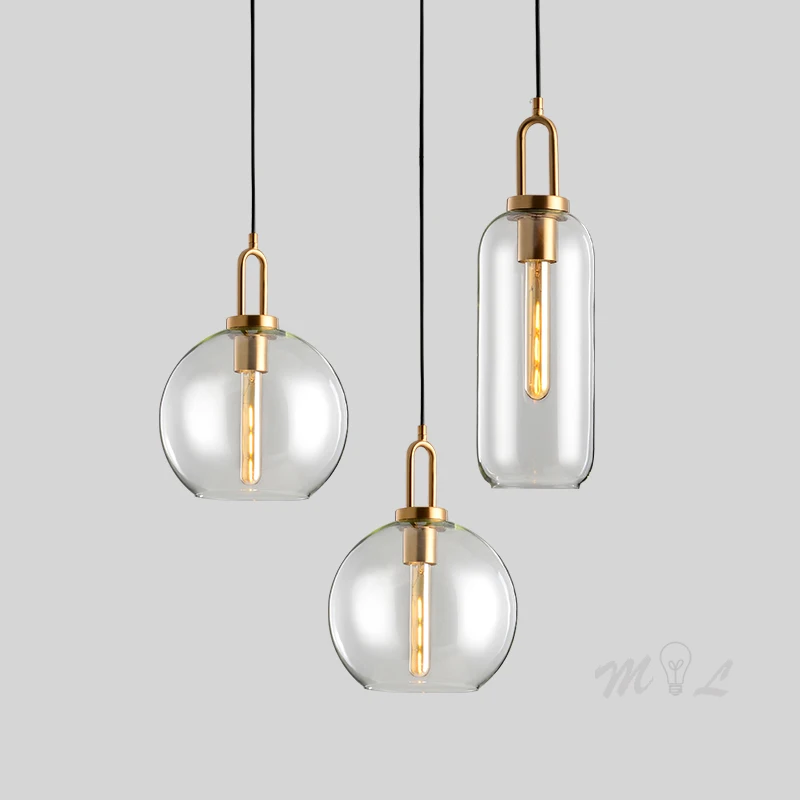 

Скандинавский светильник подвесной, украшение для спальни, Хрустальный освещение для ресторана, гостиной