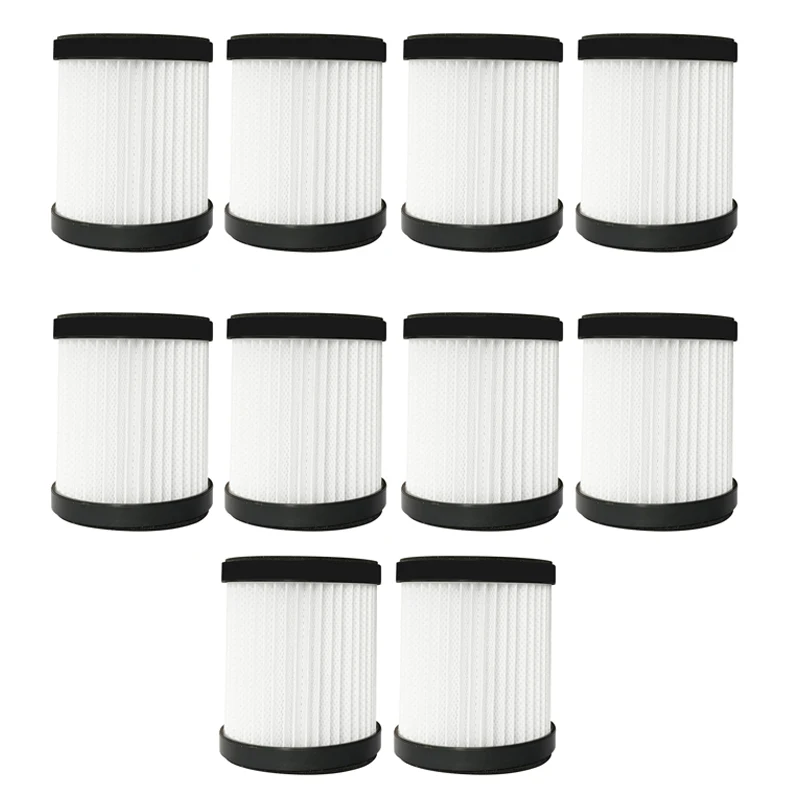 

10 PCS Filter for MOOSOO XL-618A Wireless Handheld Vacuum Cleaner Filter HEPA