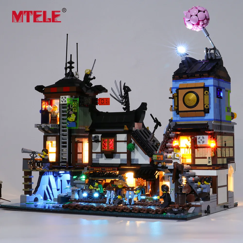 

Brand Led Light Up Kit For 70657 Ninja City Docks