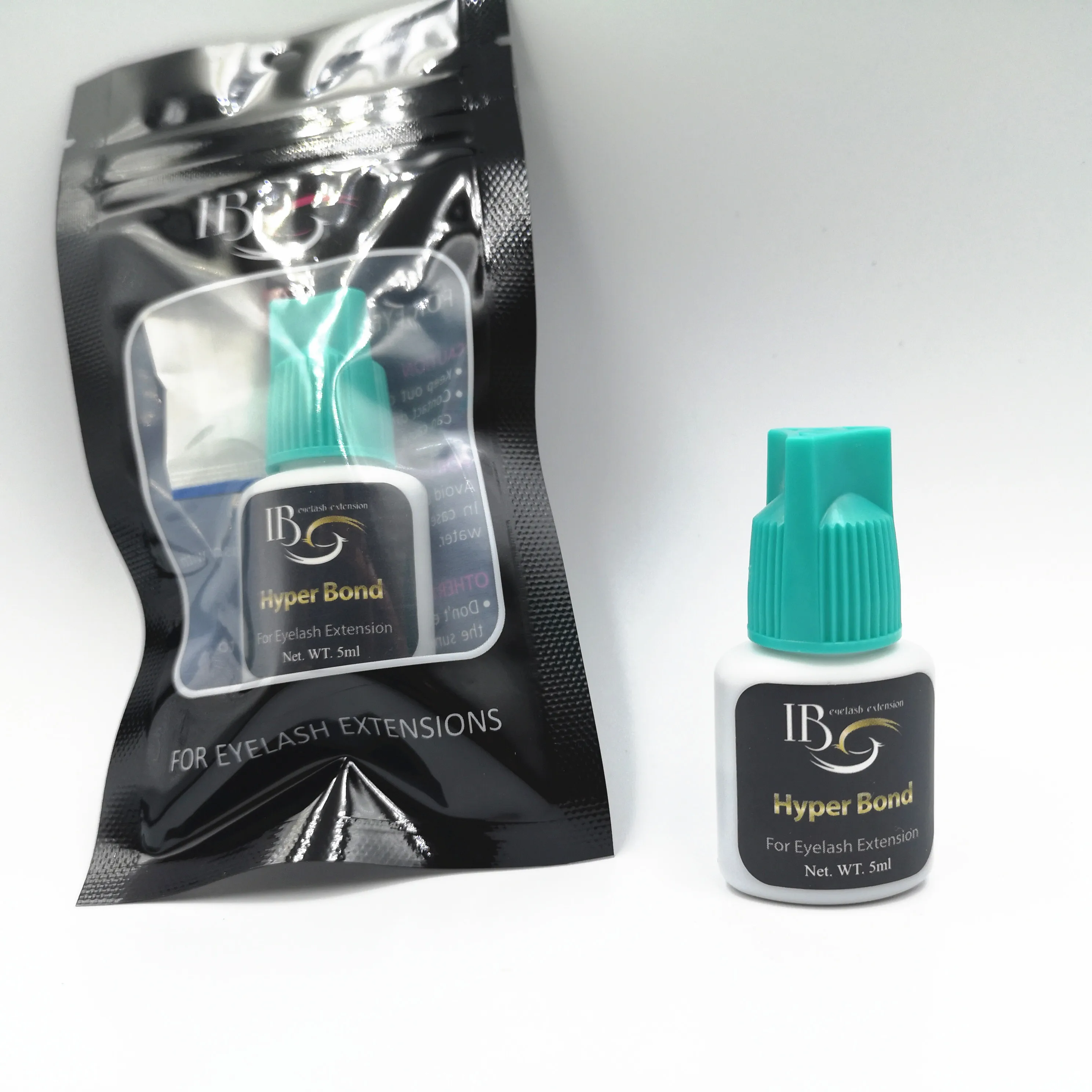 5 бутылок Корея IB ibeauty Hyper Bond 0,5 s клей быстрое высыхание клей для ресниц синяя кепка циан 5 мл
