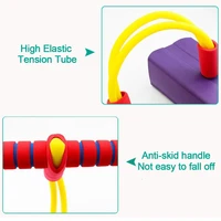 safe fun fitness squeeky stick toy training interactive pogo jumper foam outdoor sports kids gift durable