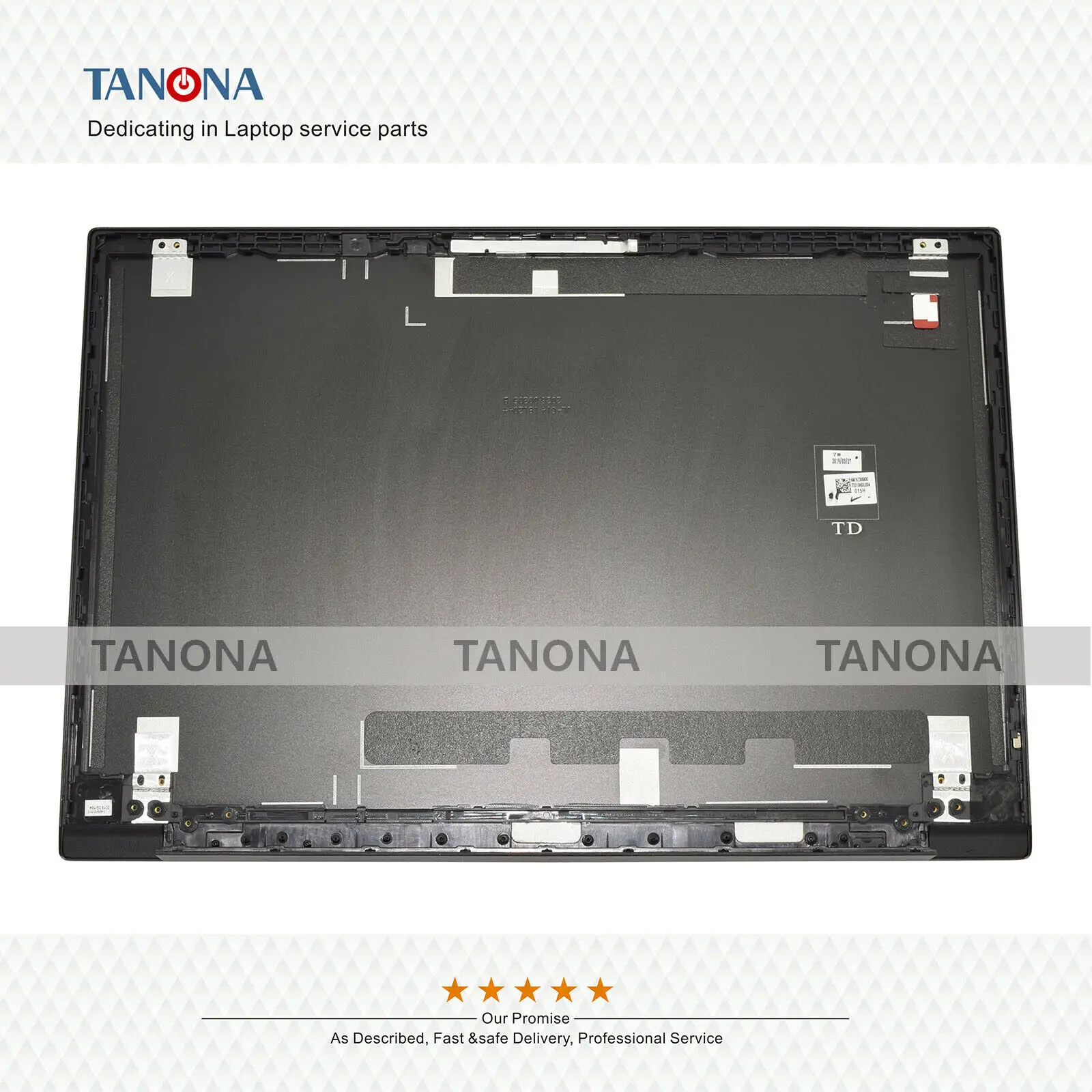 Оригинальная новая Черная задняя крышка для Lenovo ThinkPad E580 E585 01LW421 AP167000700 с