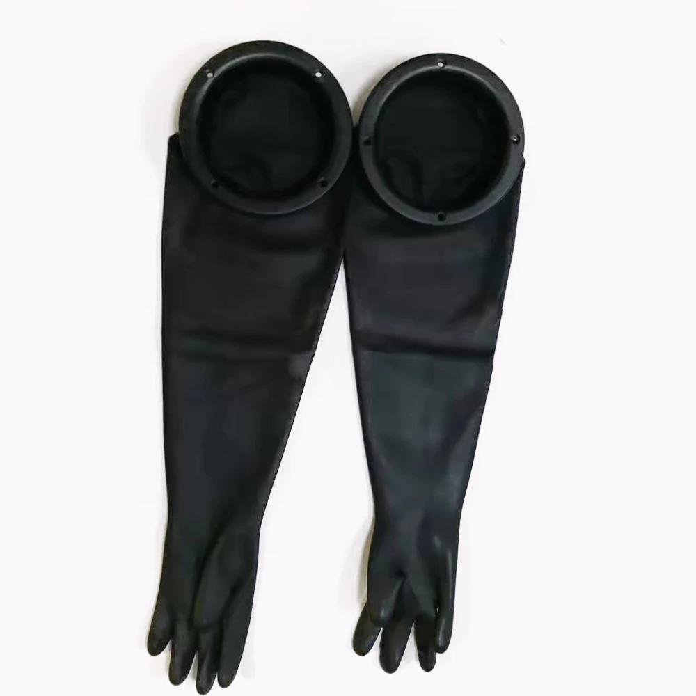 JL 80*20cm Sand Blasting Gloves sand blaster gloves /gloves holder /clamp for sandblasting cabinet | Инструменты