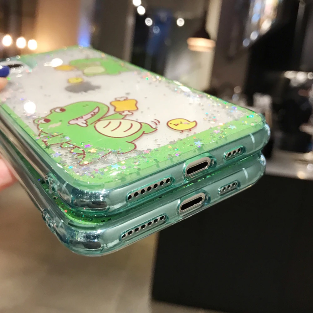 Роскошный блестящий чехол для телефона Apple iPhone X XR XS 11 Pro Max 8 7 6S 6 Plus мягкий