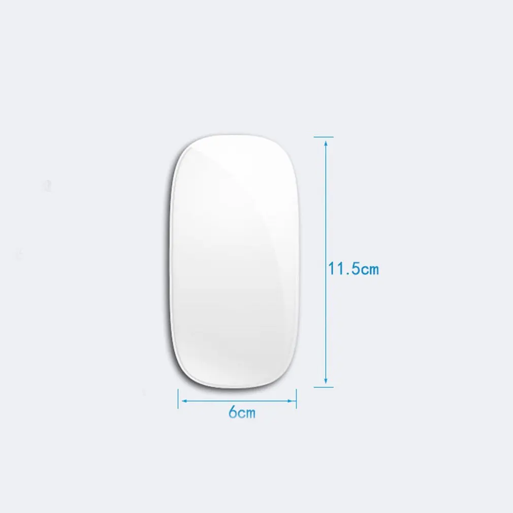 

Wireless Mouse 2.4G Bluetooth For Mac Book Air For Mac Pro Ergonomic Design Multi Touch Rechargeable Mouse Computer Peripherals