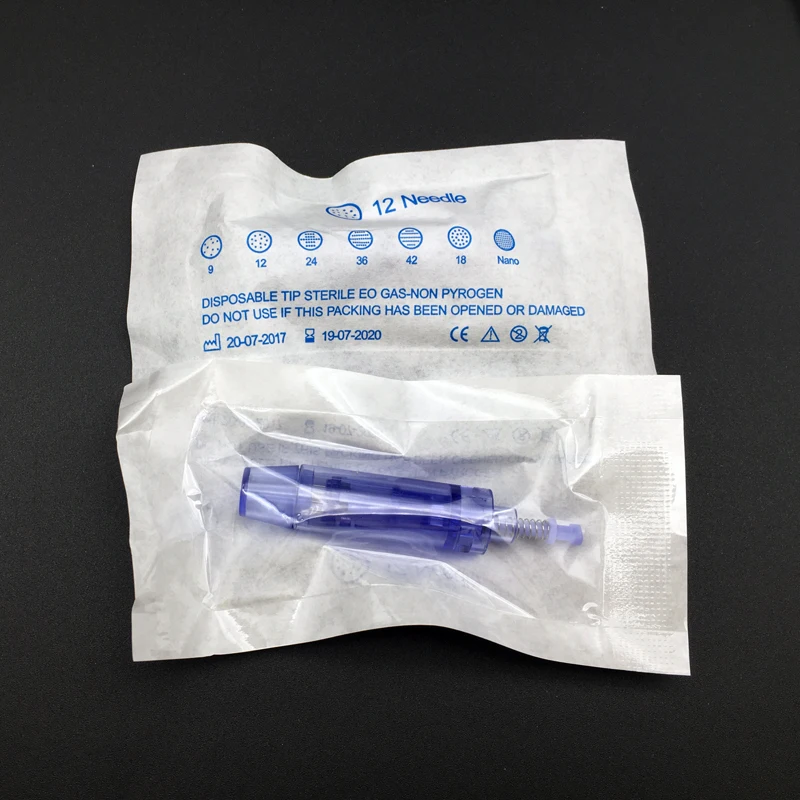 Профессиональные A1 Электрические Иглы для дермапена 10 шт. байонетный 12