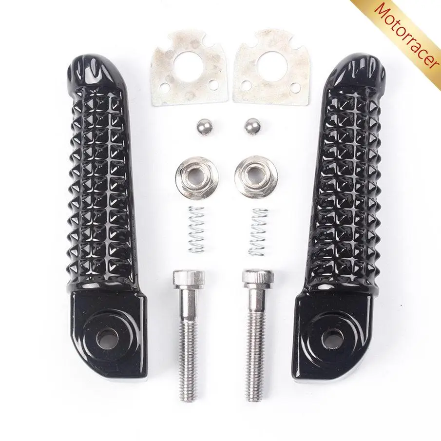 Задняя Подножка педаль для Yamaha YZF R1 2002-2012 R6 2003-2011 2004 2005 2006 2007 черный | Автомобили и