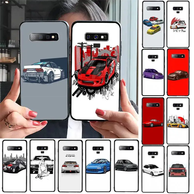 

Car Eat Sleep JDM Phone Case For Samsung Galaxy S20 S10 Plus S10E S5 S6 S7edge S8 S9 S9Plus S10lite 2020