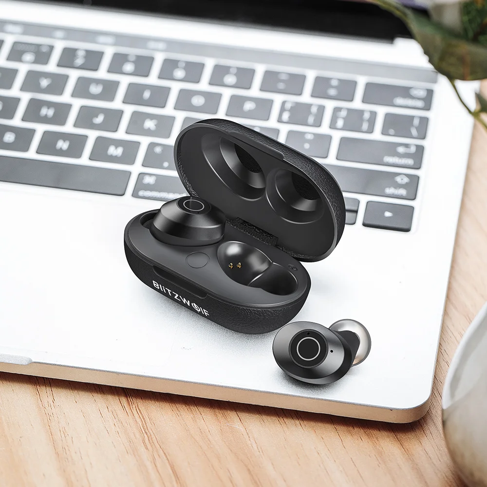 BlitzWolf FYE5 bluetooth v5.0 TWS настоящие беспроводные наушники-вкладыши спортивные стерео водонепроницаемые HiFi мини наушники гарнитура наушники