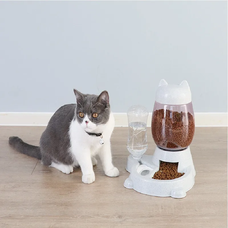 Новая автоматическая кормушка для домашних животных миска собак кошек воды