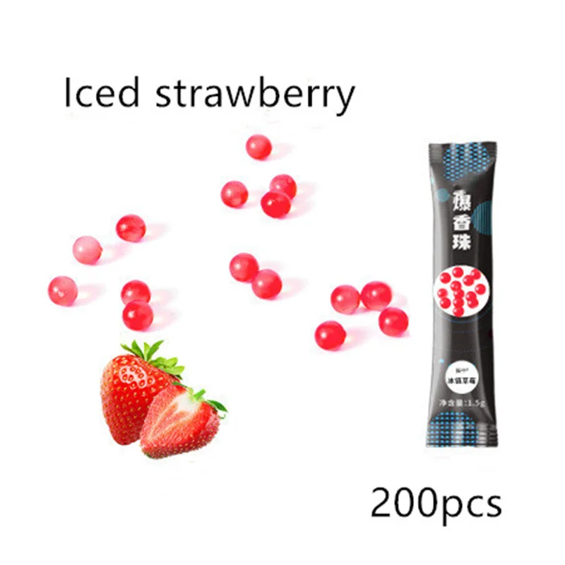 200pcs Cigarette Pops Fruit Menthol Capsule powerful Mint beads flavor Explosion Blast Ball For holder Filter Smoking Accessory | Дом и сад