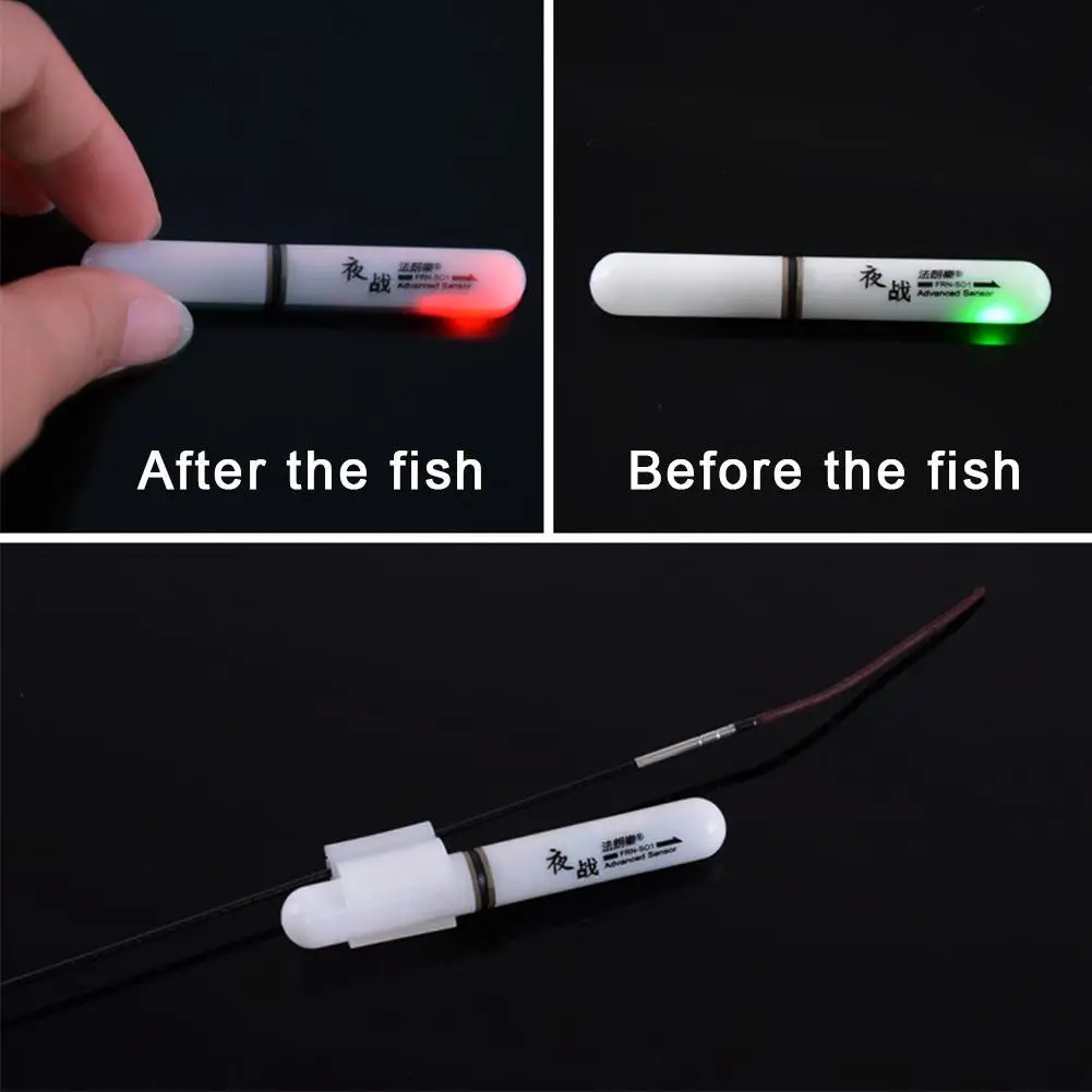 Сигнализация для рыбалки водонепроницаемый светящийся рыболовный датчик залива