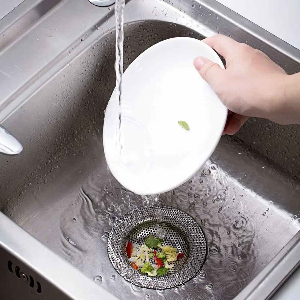 Фильтр слива раковины из нержавеющей стали 3 размера | Дом и сад