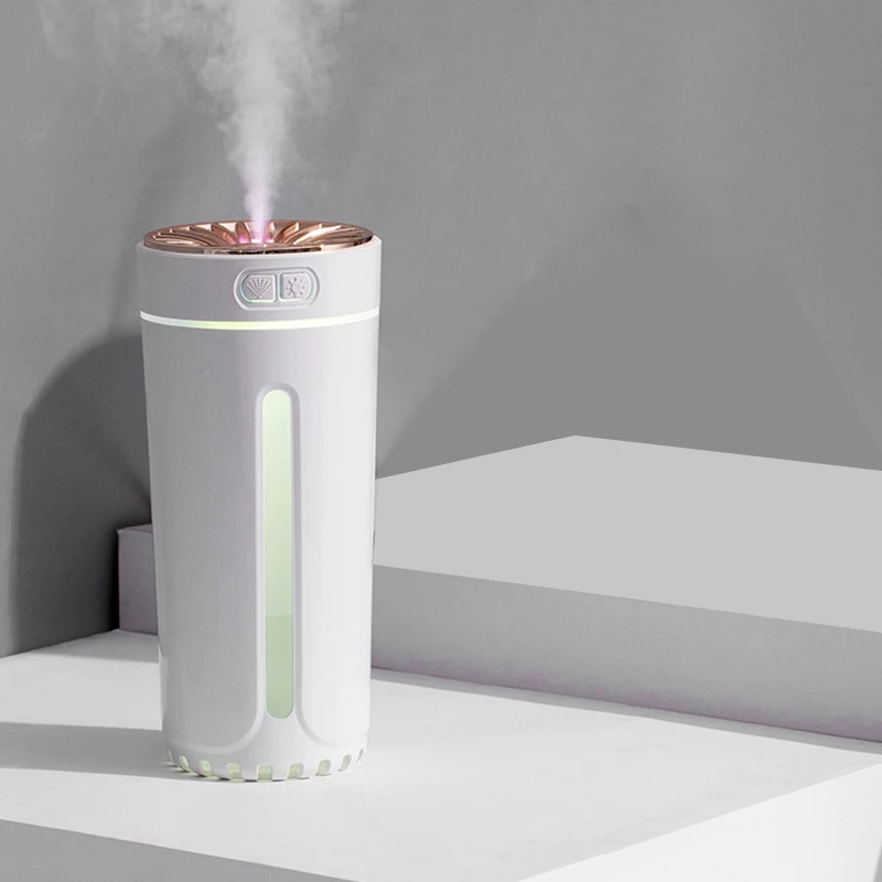 

300ML Ultrasonic Car Humidifier , Household Portable USB Aromatherapy Air Humidifier, Suitable for Home Office,White