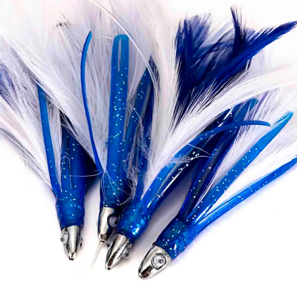 Tuna Feather Lure Tuna Lure Tuna Feather Daisy Chain Teaser Lure For Big Fishing Bait Isca Artificial Fish Accessories#YL10