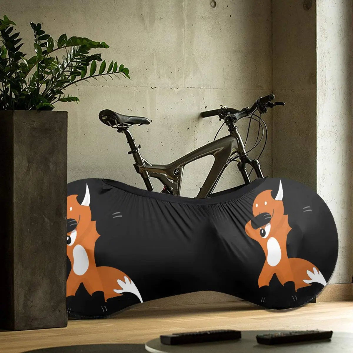 

2020 Dabbing Fox Pose outdoor Bike MTB waterproof Bicycle dust cover Custom Rashguard biking motocross downhill BMX father gift