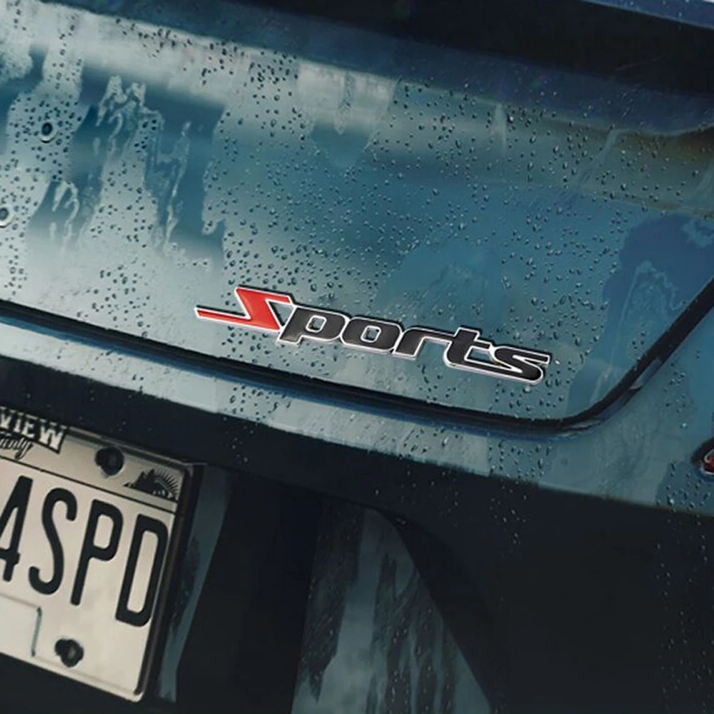 Автомобильный Стайлинг 3D металлические спортивные наклейки аксессуары для audi a5