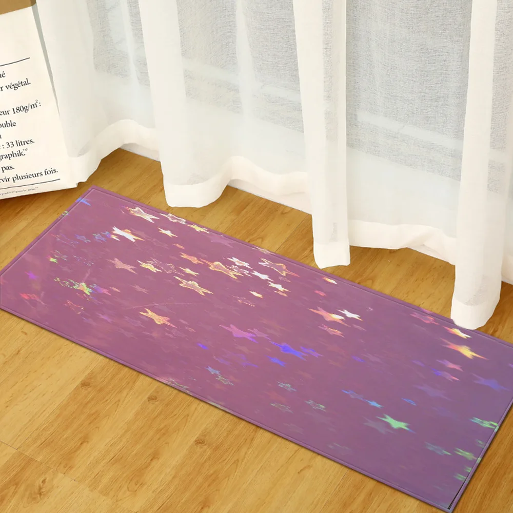 Zeegle Rectangle Kitchen Carpet Anti-Slip Bathroom Microfiber Floor Rug for Living Room Hallway Washable Soft Doormat | Дом и сад