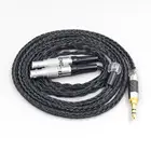 LN00742716 Core 7N OCC черный плетеный кабель для наушников для фокусных наушников точность