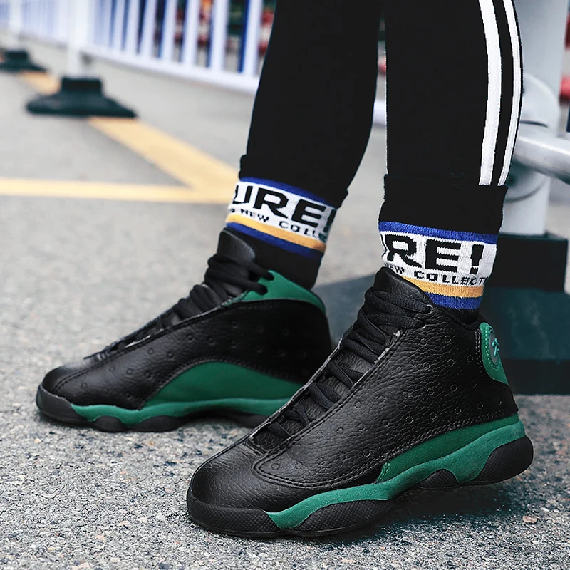 Мужская Баскетбольная обувь для мальчиков Новинка 2019 года весенние детские кроссовки улицы нескользящая