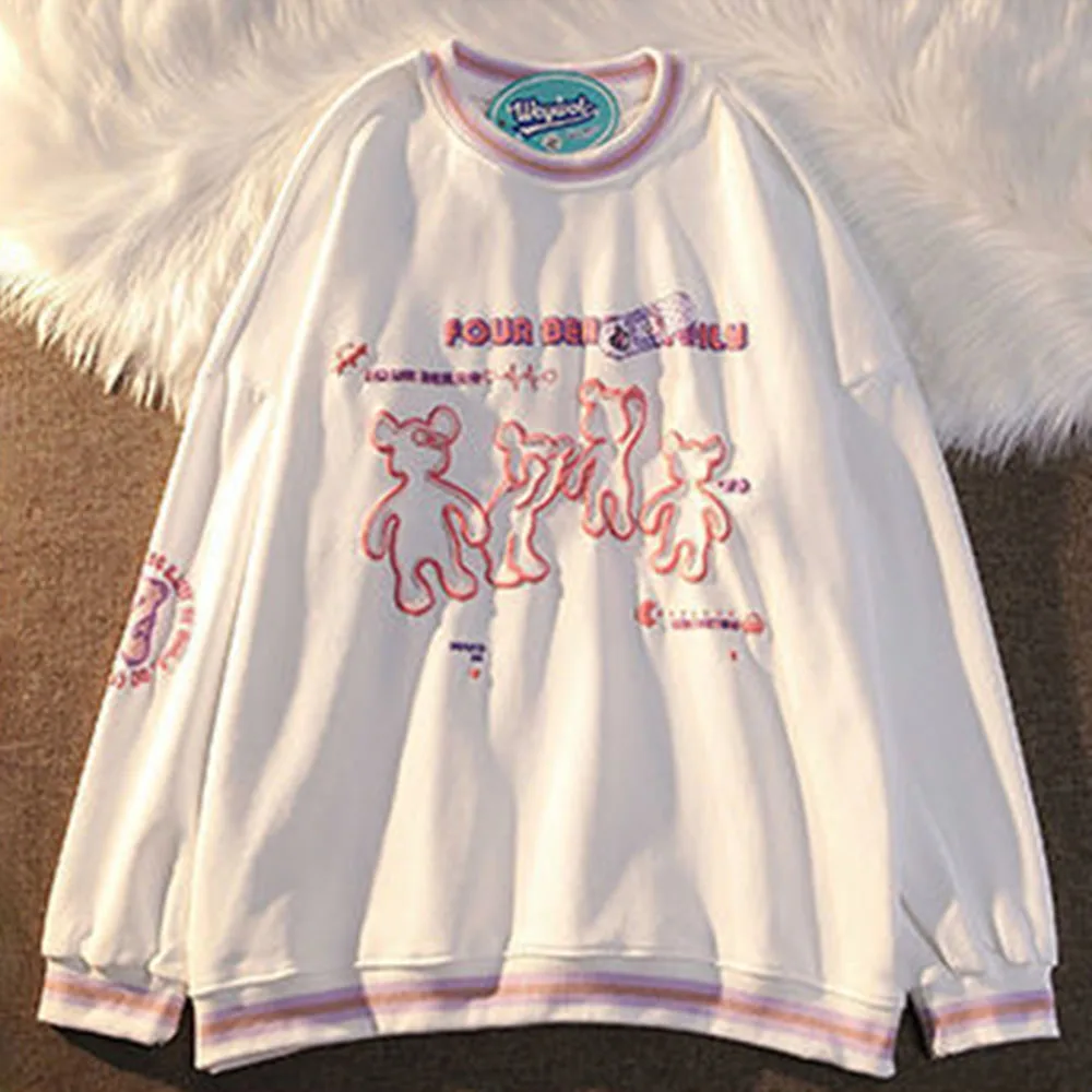 

2021 женский осенний Новый пуловер в стиле ретро, повседневный модный Свободный топ с длинными рукавами и круглым вырезом в стиле ретро